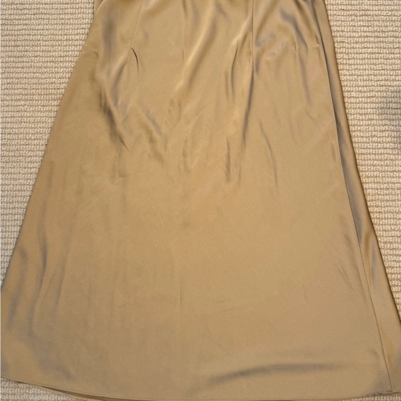 J Crew Gwyneth slip skirt - camel - sz L - gorgeous caramel color - Picture 5 of 9